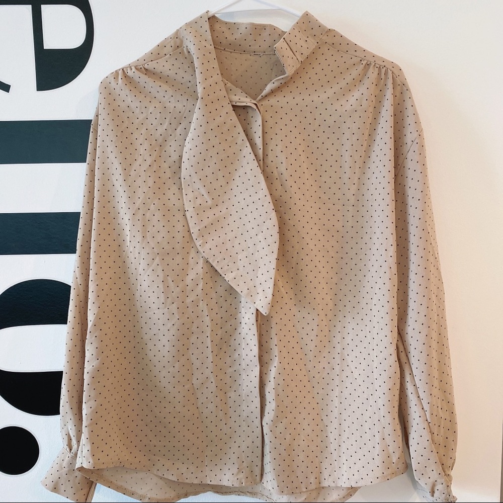 NWOT Polka Dot Shirt